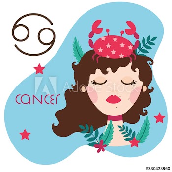 beautiful woman with cancer zodiac sign