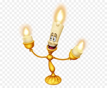 Beauty and the Beast Belle Lumière Cogsworth - Lumiere Beauty and the Beast Cartoon Transparent Image 