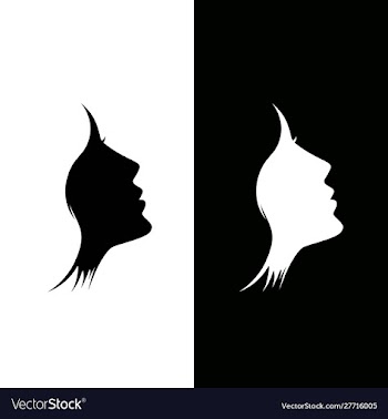 Beauty face logo vector image