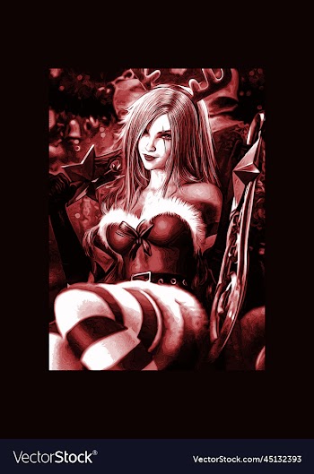 beauty fantasy christmas poster image