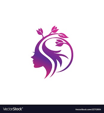 Beauty logo template vector image