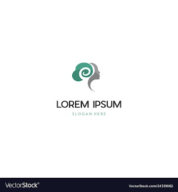 Beauty salon haircut business logo vector image