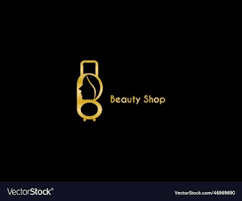 beauty shop logo design
