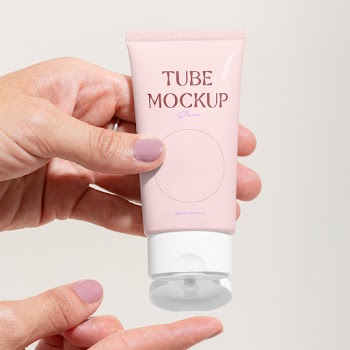 Beauty Tube PSD Mockup