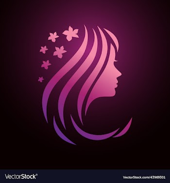 beauty woman silhouette logo