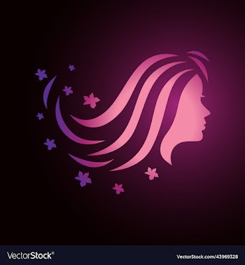beauty woman silhouette logo