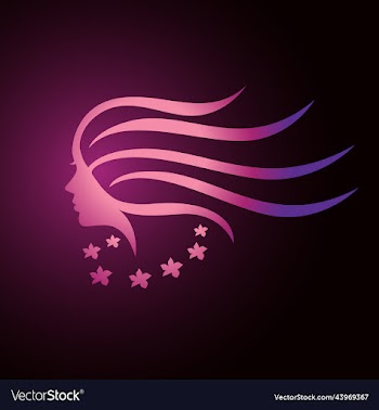 beauty woman silhouette logo