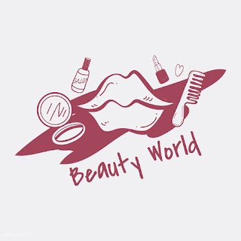 Beauty world makeup shop logo vector | Free stock vector - 519227