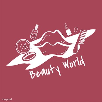 Beauty world makeup shop logo vector | Free stock vector - 519241