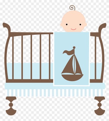 Bebê - Baby Crib Clipart