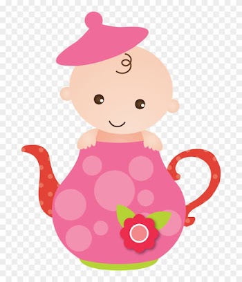 Bebê Rosa - Minus - Baby Girl Clipart