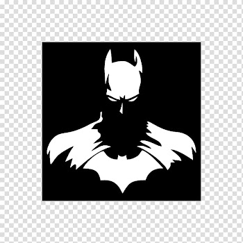 Becoming Batman Stencil Wonder Woman Joker, batman transparent background PNG clipart