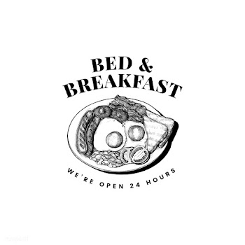 Bed and breakfast logo design vector | Free stock vector - 463453