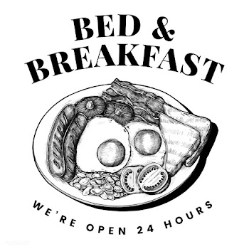 Bed and breakfast logo design vector | Free stock vector - 463523
