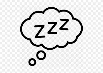 Bed And Zzz Sleep Symbol Free Icon - Thinking Cloud