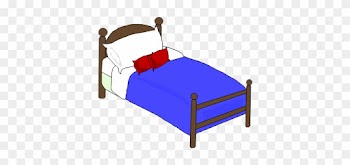Bed - Baby Bear - Baby Bear Bed Clipart