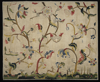 Bed Curtain (ca. 1740) textile | Free Photo - rawpixel