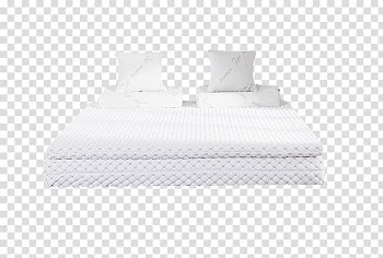 Bed frame Bed sheet Mattress White, Simmons mattress soft mattress material transparent background PNG clipart
