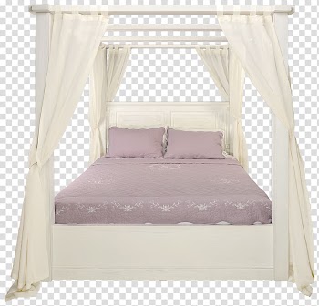 Bed frame Bedroom Four-poster bed Furniture, bed transparent background PNG clipart