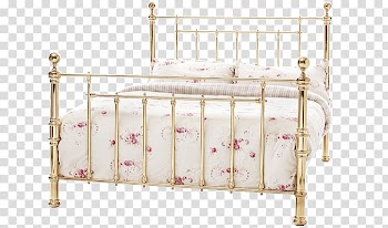 Bed frame Bedroom Furniture Sets Mattress, Metal Flyer transparent background PNG clipart