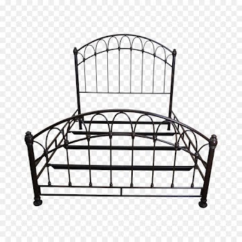 Bed Frame, Bench, Couch, Furniture, Iron PNG
