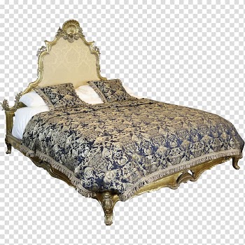 Bed frame Furniture Bed Sheets Mattress, bed transparent background PNG clipart
