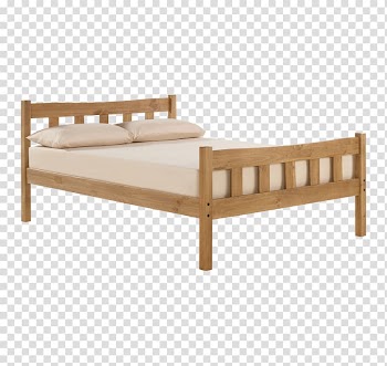 Bed frame Furniture Bedside Tables Bedroom, bedstead transparent background PNG clipart