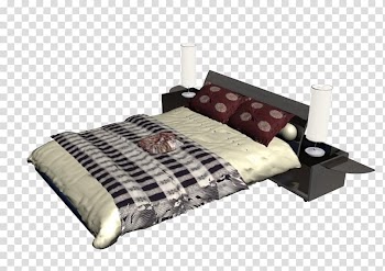 Bed frame Furniture Sofa bed, Furniture Beds transparent background PNG clipart