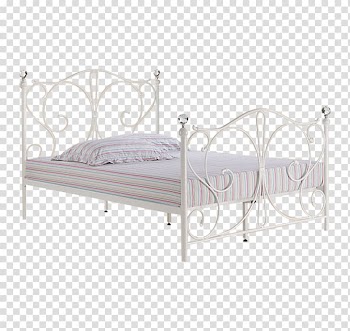 Bed frame Mattress Furniture Metal, Mattress transparent background PNG clipart