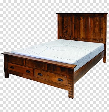 Bed frame Mattress Furniture Platform bed, Mattress transparent background PNG clipart