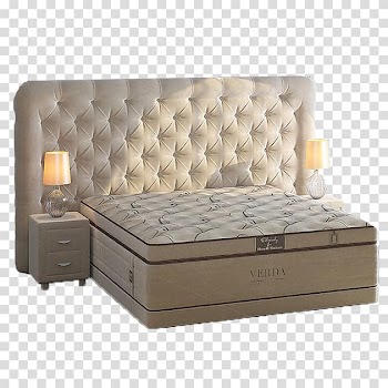 Bed frame Mattress Pads Box-spring, Mattress transparent background PNG clipart