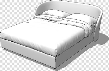 Bed frame Mattress SketchUp 3D Warehouse, Mattress transparent background PNG clipart