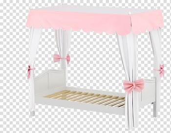 Bed frame Product design Pink M, bed transparent background PNG clipart