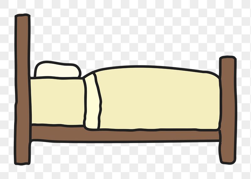 Bed png sticker, furniture transparent | Free PNG Illustration - rawpixel