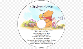 Bedtime story Compact disc Cover art Mammal - classic winnie the ...