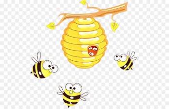 Bee, Beehive, Honey Bee, Honeybee PNG