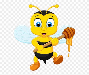 Bee Clipart Kindergarten - Cartoon Honey Bee