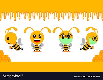 bee collections with honey frame