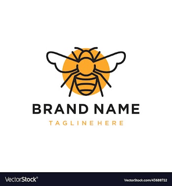 bee icon logo