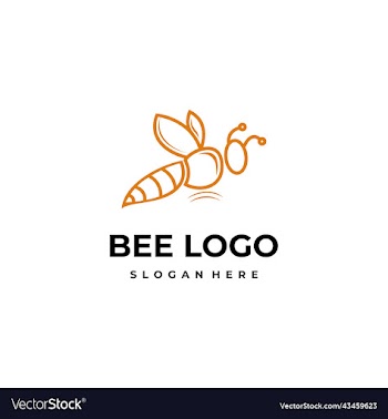 bee logo design