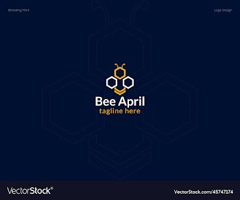 bee logo design
