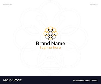 bee logo design