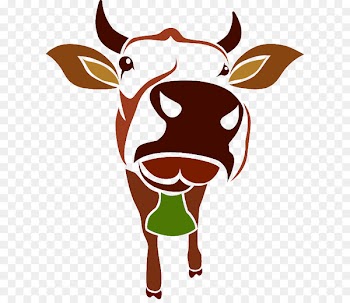 Beef cattle Stock photography Royalty-free Clip art - Vector cow logo design 
