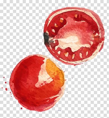 Beefsteak Fruit Sunday roast Meat Watercolor painting, eat fest transparent background PNG clipart