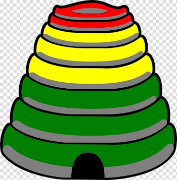 Beehive , Colored ants transparent background PNG clipart