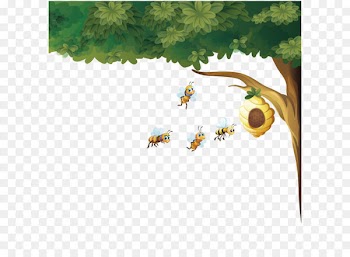 Beehive Honey bee Euclidean vector - Vector bee hive 