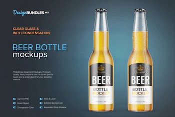 Beer Bottle Mockups