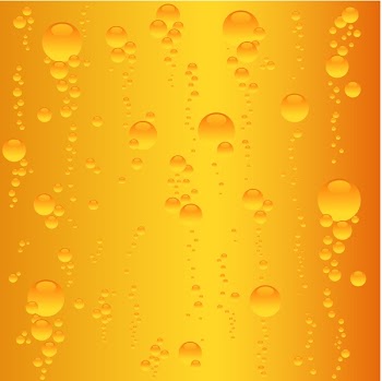 beer bubbles
