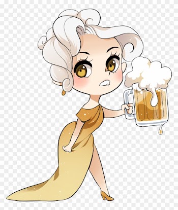 Beer Chan By Meago Beer Chan By Meago - Cute Drawing Girl Of Food