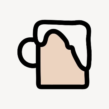 Beer  doodle collage element | Free Vector - rawpixel